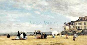 Eugene Boudin Jetty At Trouville Germany oil painting art